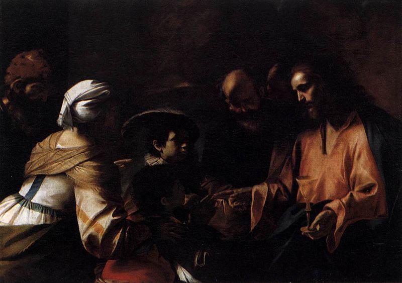 Mattia Preti A Mother Entrusting Her Sons to Christ, Germany oil painting art